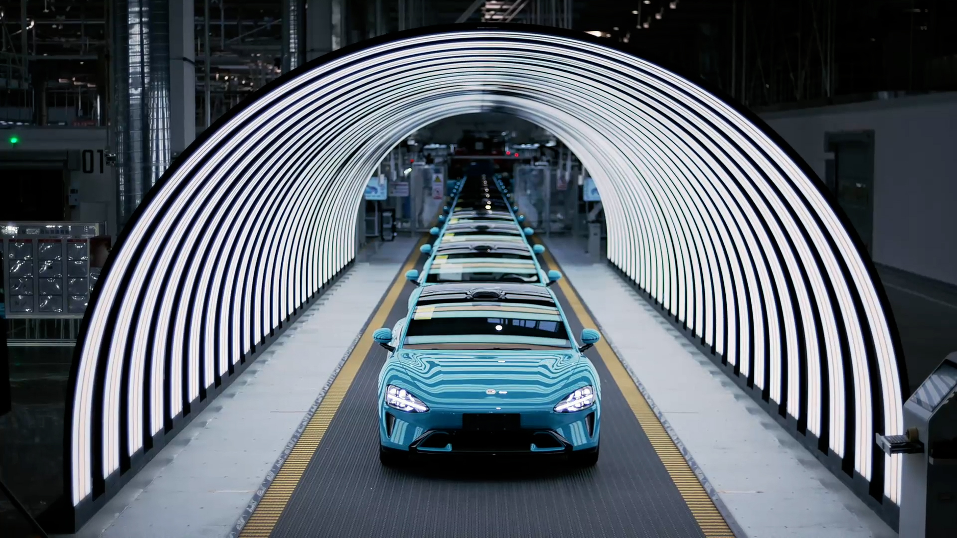 小米工厂：76秒下线一台车